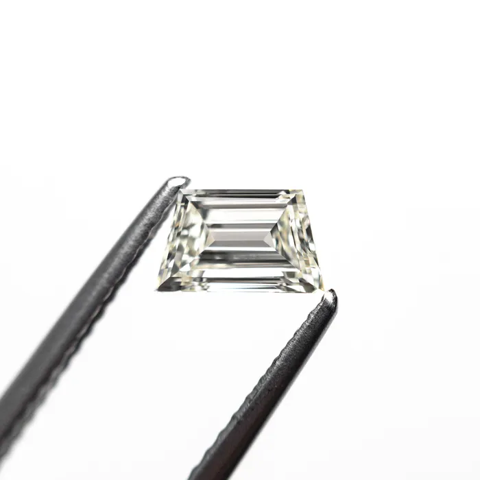 110cttw 2pc 628x367x237mm 625x372x240mm VVS LM Trapezoid Step Cut Matching Pair 2553601 Misfit Diamonds Rings