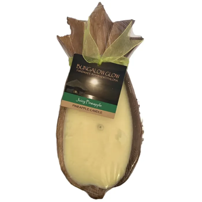 Earrings BUBBLESHACK Bungalow Glow Coconut Volcano Pineappleshaped Candle
