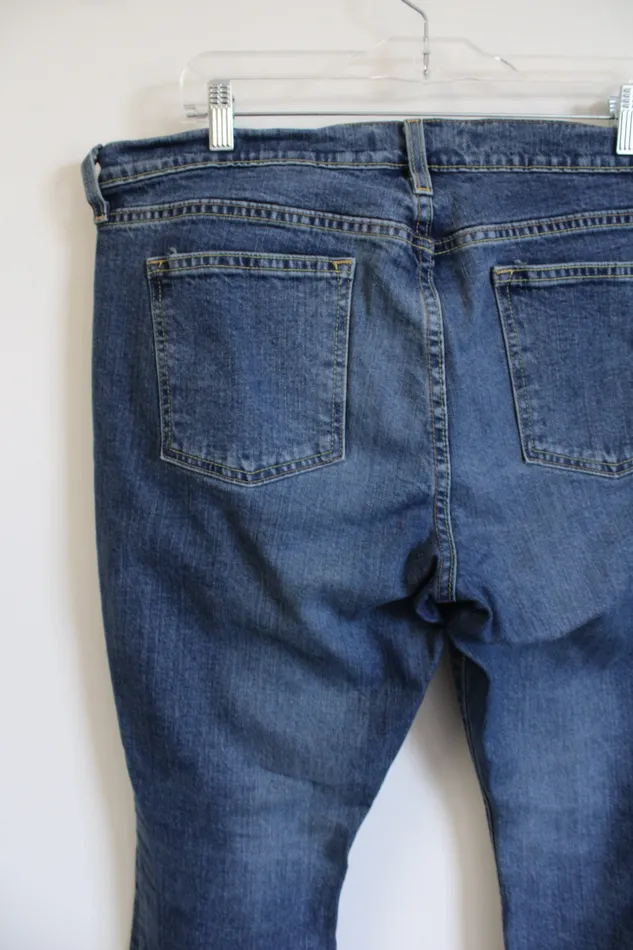 Earrings Old Navy Old Navy Bootcut Just Below The Waist Stretch Jeans 14 Short