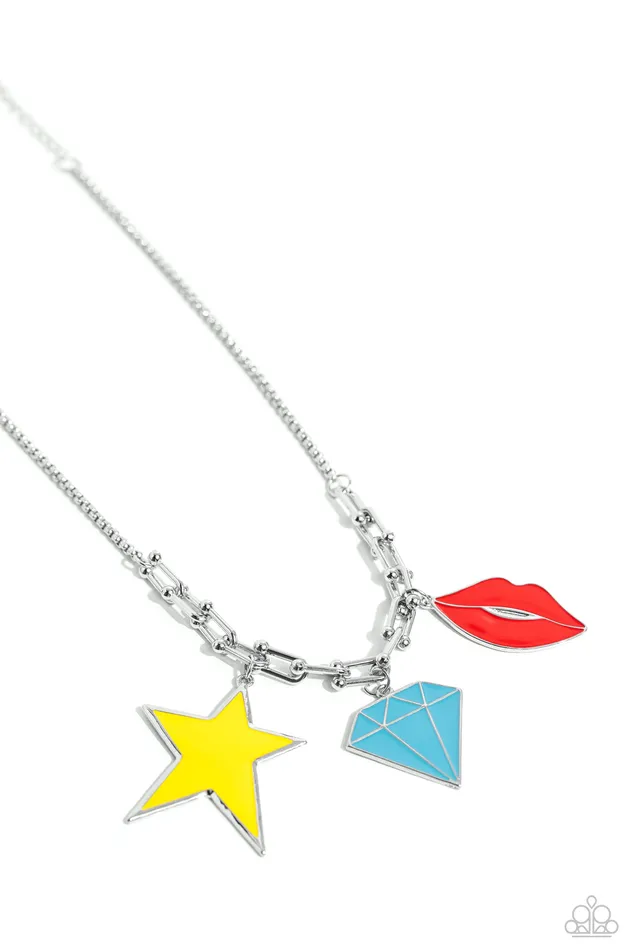 Earrings Paparazzi Accessories Scouting Shapes Multi