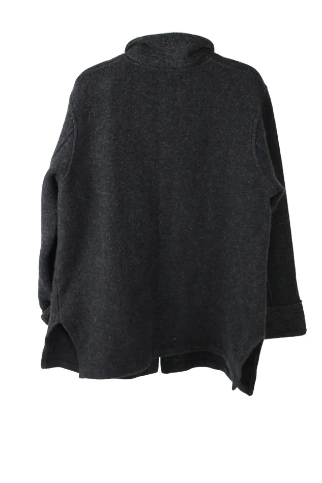 Herman Geist Earrings Herman Geist Gray Wool Coat XL