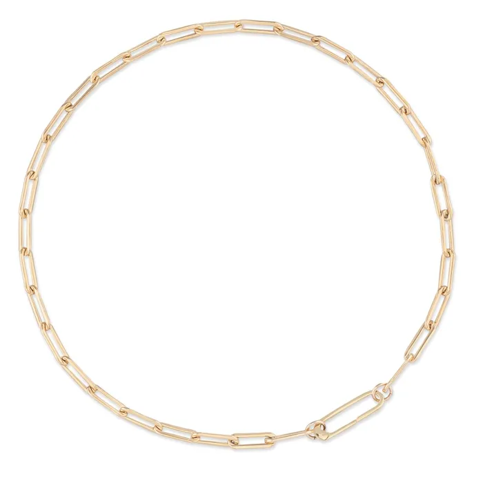Necklaces RACHEL LYNN CHICAGO Gold Filled Chain Large Clasp Necklace