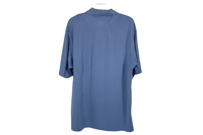 Rings Monterey Club Blue Distinct Golf Polo Shirt L Monterey Club