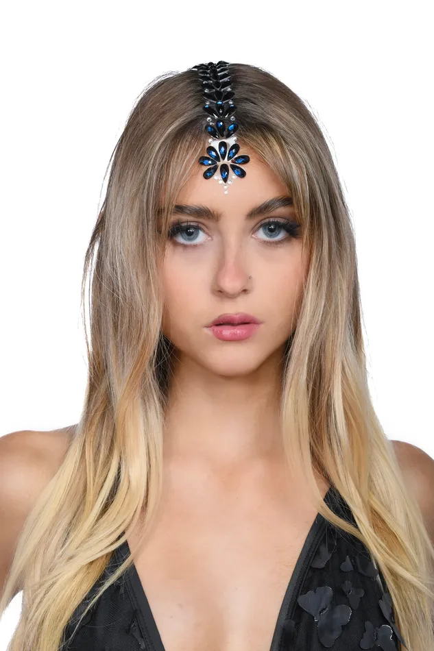 Black Iridescent Hair Gem THE LUMI SHOP Rings