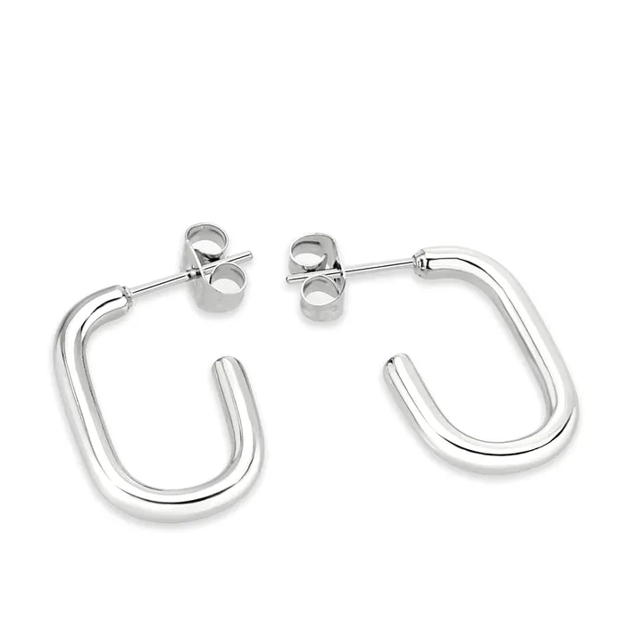 CJ3846 Wholesale Womens Minimalist Stainless Steel Earrings Green Earrings