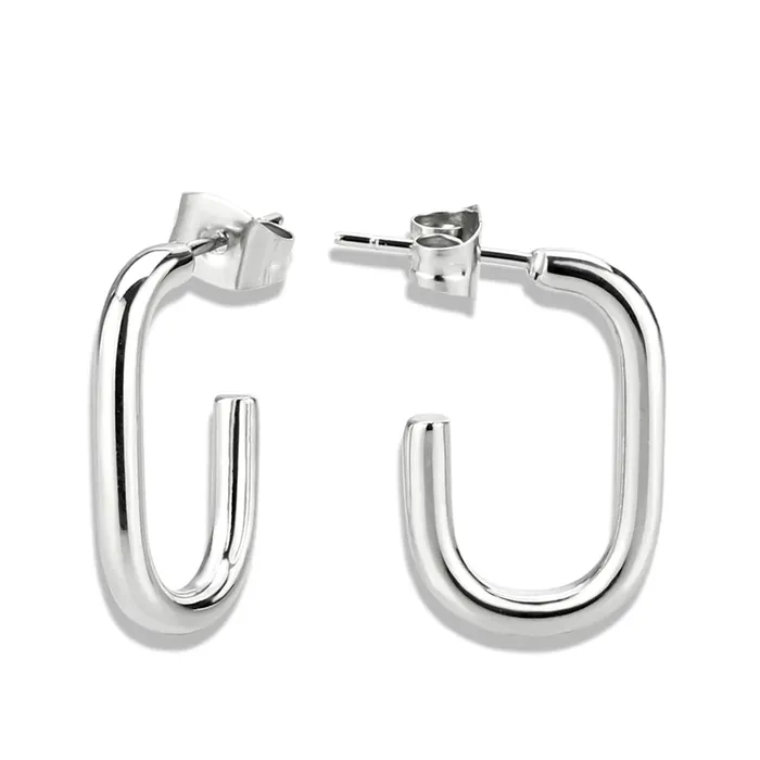 CJ3846 Wholesale Womens Minimalist Stainless Steel Earrings Green Earrings