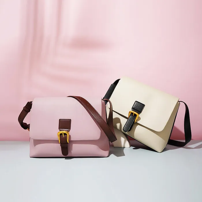 Genuine Leather Bags Earrings Finola
