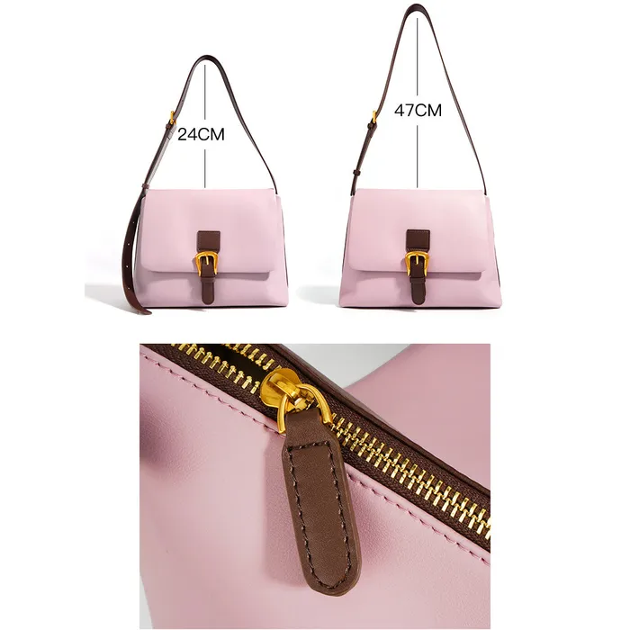 Genuine Leather Bags Earrings Finola
