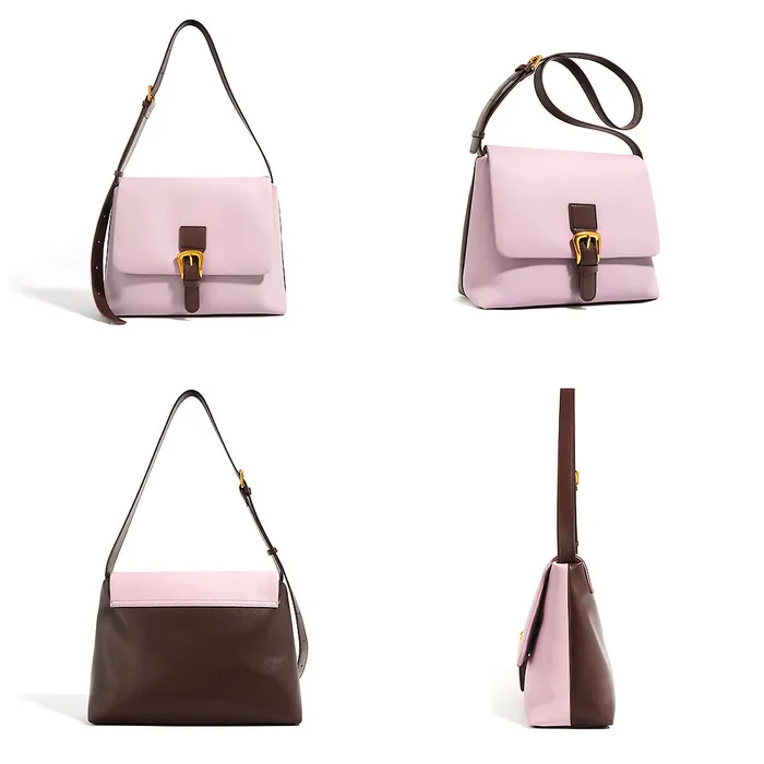 Genuine Leather Bags Earrings Finola