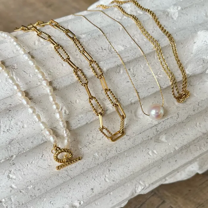 Kent Chain Link Necklace Ellie Vail Necklaces