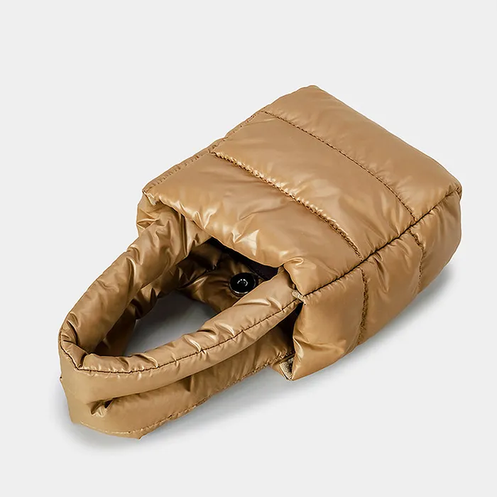 Puffer Bags Rings Plush Pumpkin
