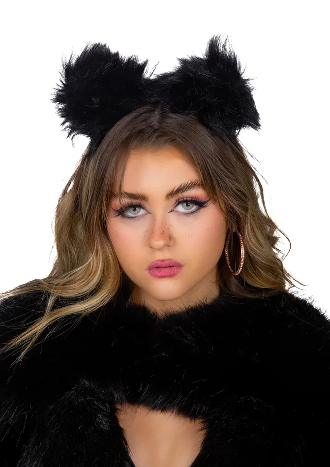THE LUMI SHOP Black Fox Headband Rings