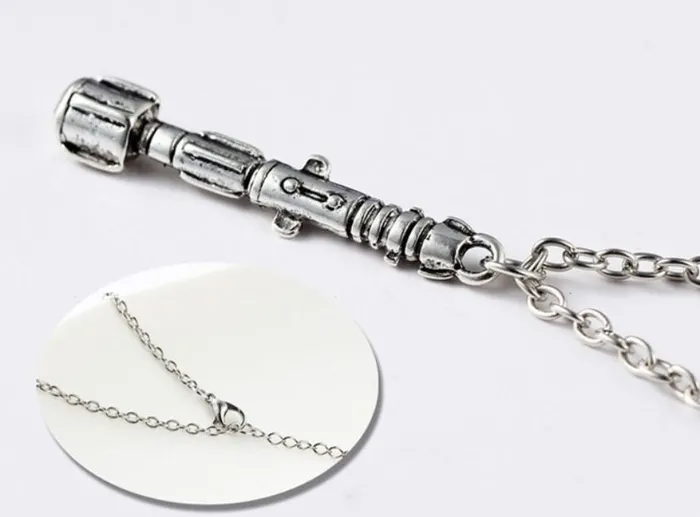 alice Necklaces N440 Silver Sonic Screwdriver Necklace with FREE EARRINGS