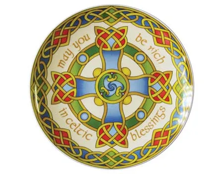 Celtic Cross Plate Royal Tara Necklaces