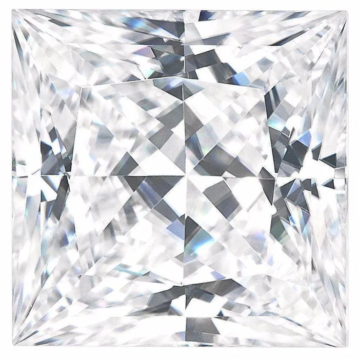 Earrings Fire Brilliance NEO Princess Moissanite