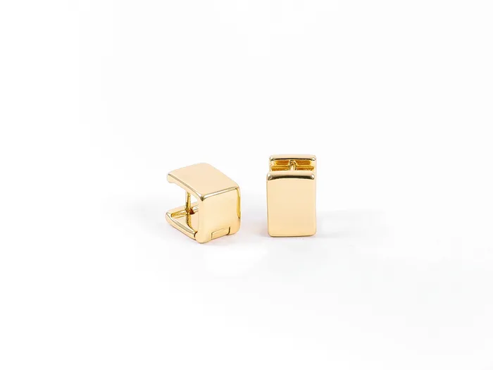 Earrings Hey June Boxy Huggies