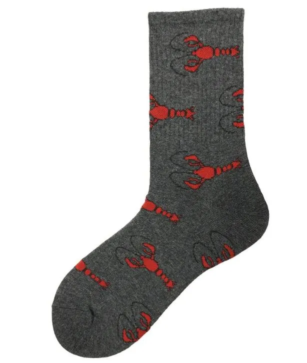 Earrings POLLY SF917 Gray Lobster Socks