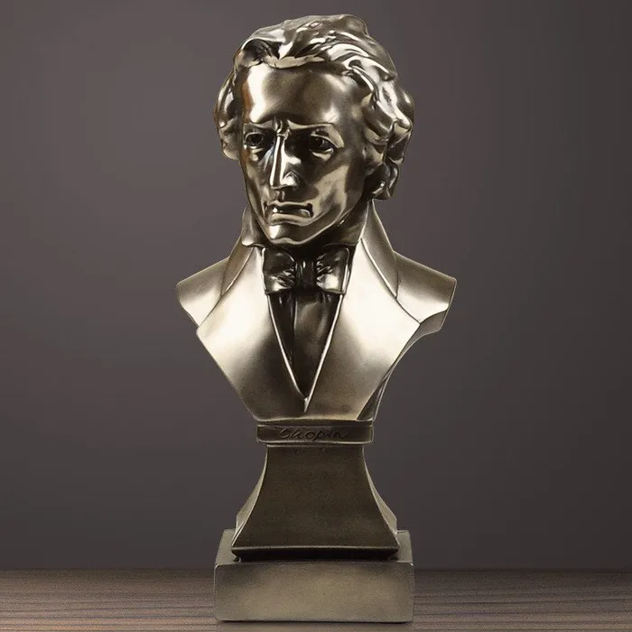 Earrings YIMING WU Frdric Chopin Statue