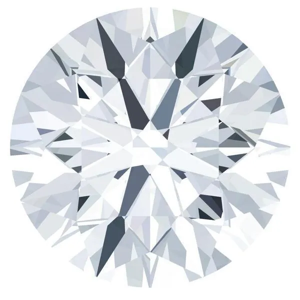 Fire Brilliance Rings FAB Traditional Round Moissanite 