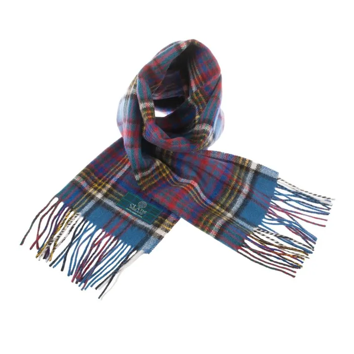 Gold Brothers Earrings Lambswool Scottish Tartan Clan Scarf ABERCROMBIEFLETCHER Gold Brothers Earrings Lambswool Scottish Tartan Clan Scarf ABERCROMBIEFLETCHER