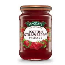 MacKays Scottish Strawberry Preserve Dovetale Collections Earrings