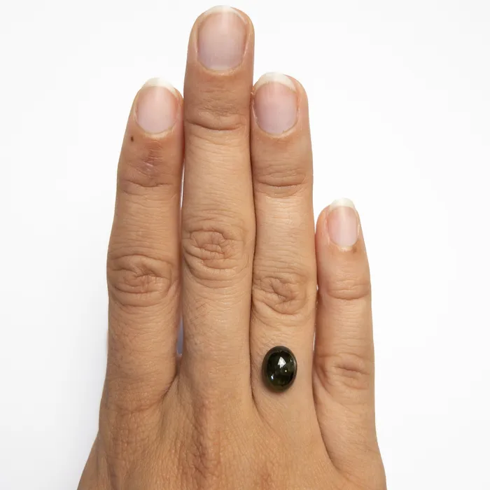 Misfit Gems Rings 381ct 1009x801462mm Oval Cabochon Cut Sapphire 1982209