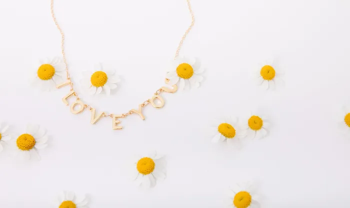 Necklaces Hey June Connected Letter Necklace