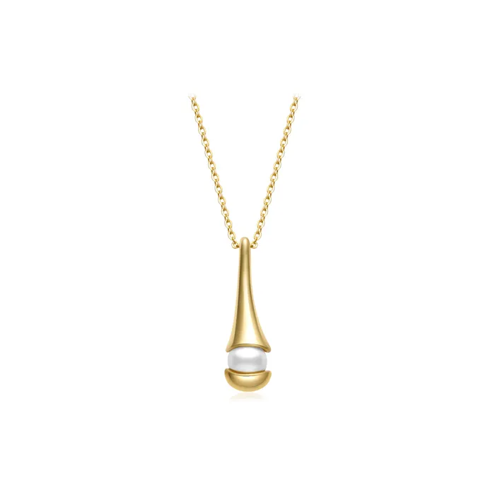 Necklaces Pearly Lustre Top Grade Freshwater Pearl Necklace WN00687 FLUID