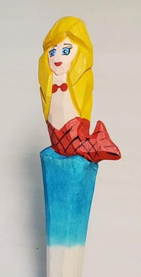 Necklaces POLLY V30 Mermaid Wood Pen