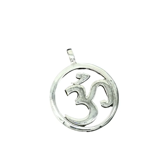 Necklaces TRIBAL ORNAMENTS 925 sterling silver handmade Hindu mantra Aum OM pendant amazing stylish unisex pendant locket personalized jewelry tribal jewelry ssp543