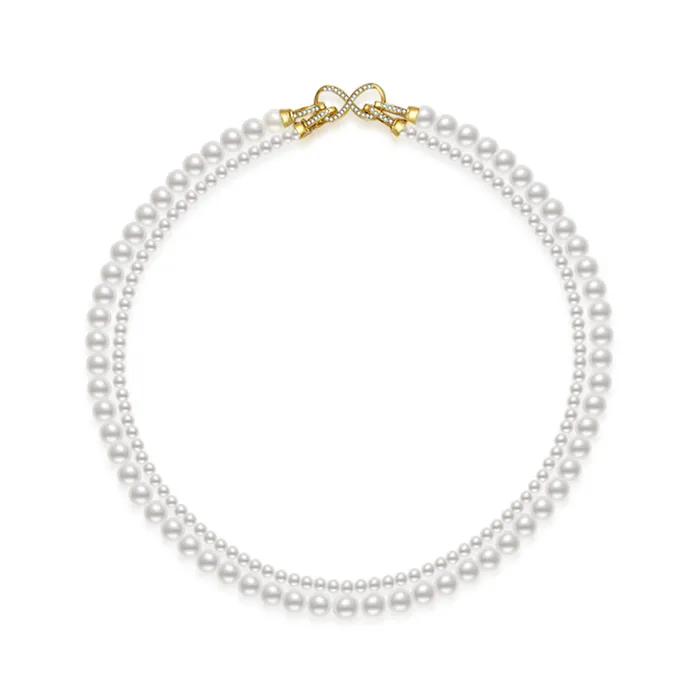 Pearly Lustre Necklaces Elegant MultiStyle Freshwater Pearl Necklace WN00582