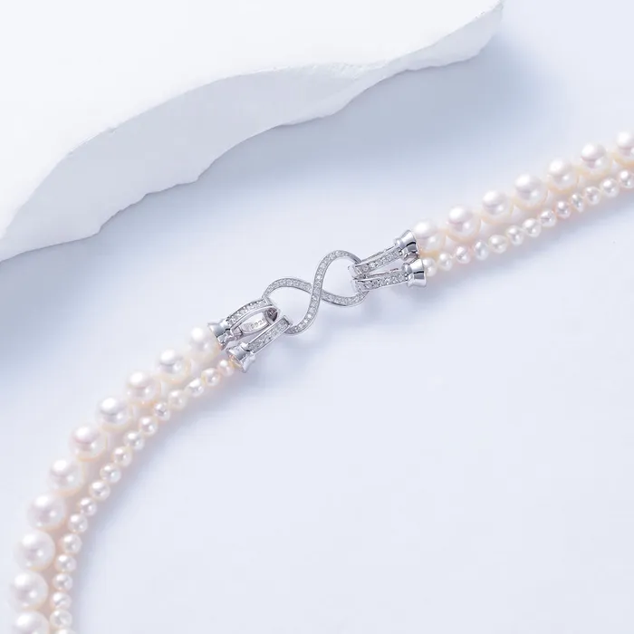 Pearly Lustre Necklaces Elegant MultiStyle Freshwater Pearl Necklace WN00582