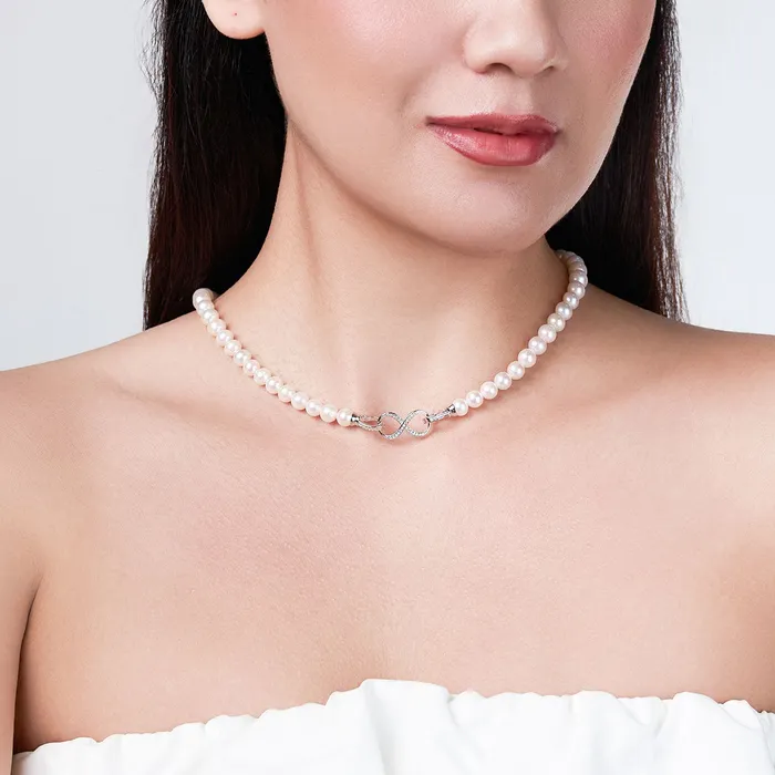 Pearly Lustre Necklaces Elegant MultiStyle Freshwater Pearl Necklace WN00582