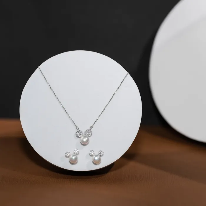 Pearly Lustre Wonderland Freshwater Pearl Set WS00010 Earrings