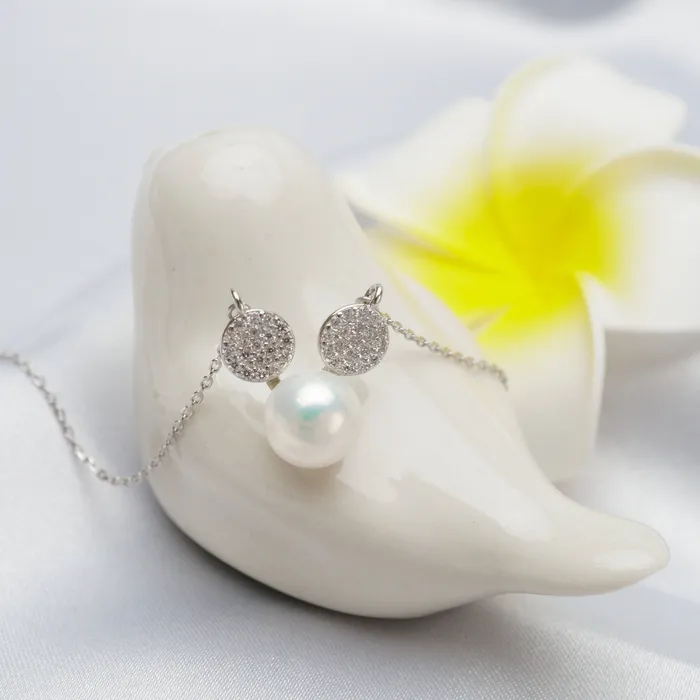 Pearly Lustre Wonderland Freshwater Pearl Set WS00010 Earrings