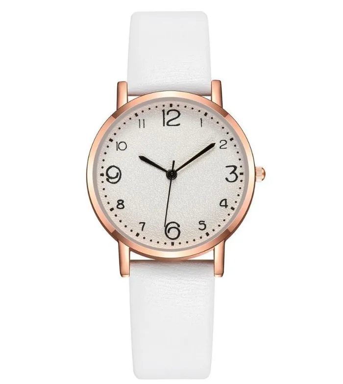 polly Watches W381 White Trendy Quartz Watch