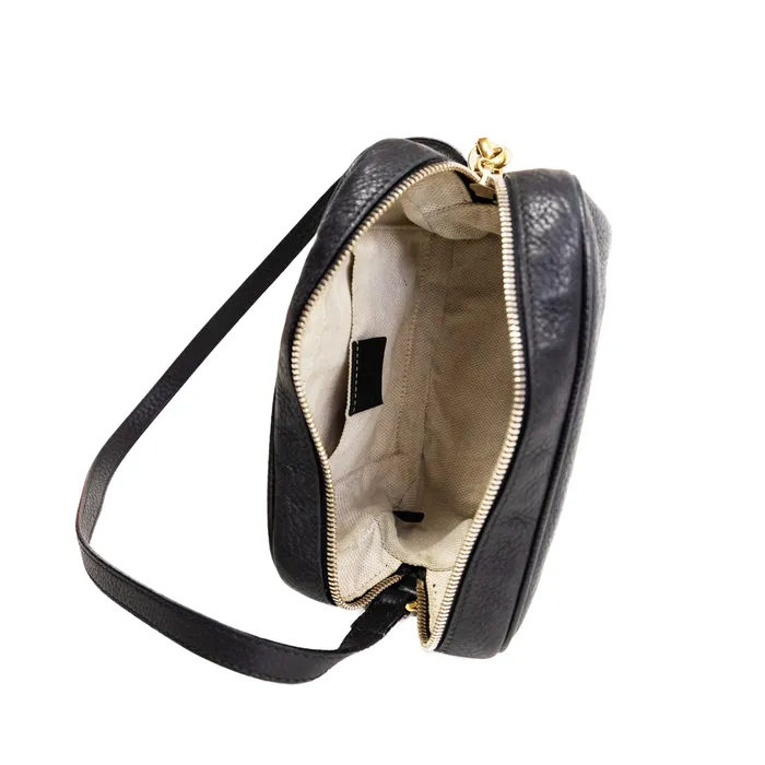 PreOwned Gucci SoHo Disco Tassel Small Shoulder Bag Gucci Earrings