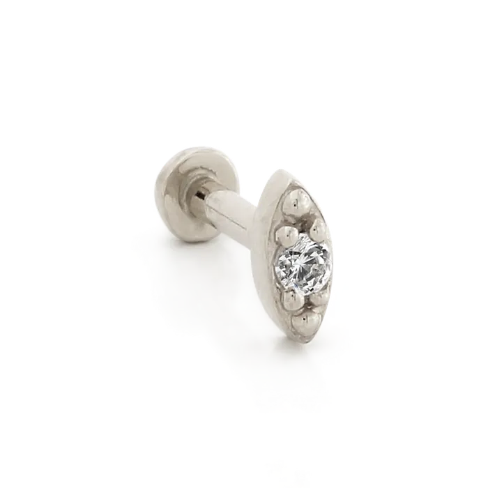 Rings Iris Studios Marquise with Round Stone