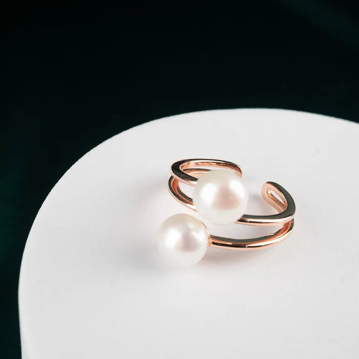 Rings Pearly Lustre New Yorker Freshwater Pearl Ring WR00056