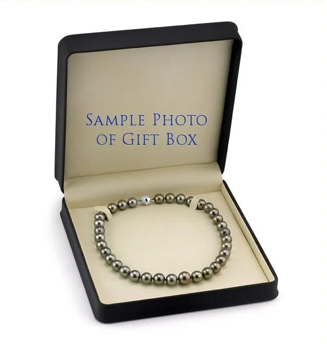 spt Necklaces Ombre ColorGraduated Tahitian Pearl Opera Length Necklace 90100mm AAAA Quality