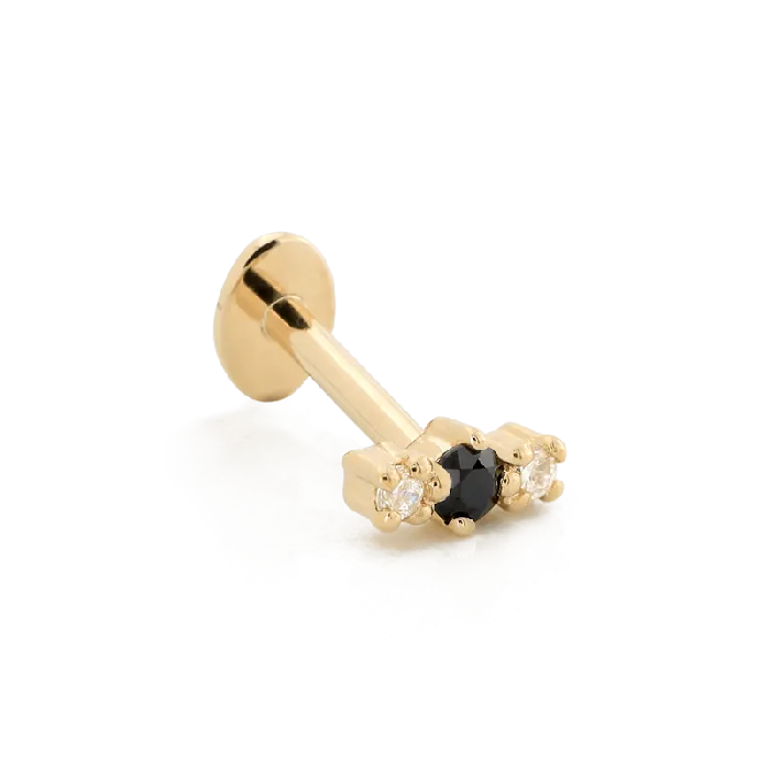 Suzanne Kalan Necklaces Magic Trio Black Sapphire