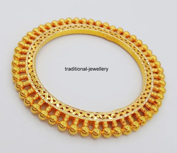 TRIBAL ORNAMENTS Bracelets Vintage antique handmade 22karat yellow gold bangle bracelet indian wedding jewelry excellent kangan kakan tribal jewelry TRIBAL ORNAMENTS Bracelets Vintage antique handmade 22karat yellow gold bangle bracelet indian wedding jewelry excellent kangan kakan tribal jewelry