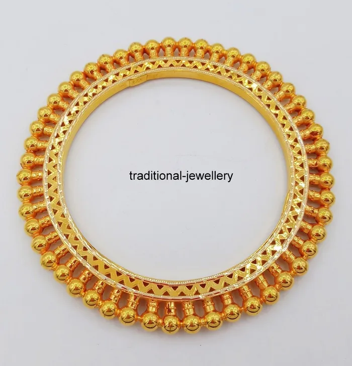 TRIBAL ORNAMENTS Bracelets Vintage antique handmade 22karat yellow gold bangle bracelet indian wedding jewelry excellent kangan kakan tribal jewelry TRIBAL ORNAMENTS Bracelets Vintage antique handmade 22karat yellow gold bangle bracelet indian wedding jewelry excellent kangan kakan tribal jewelry