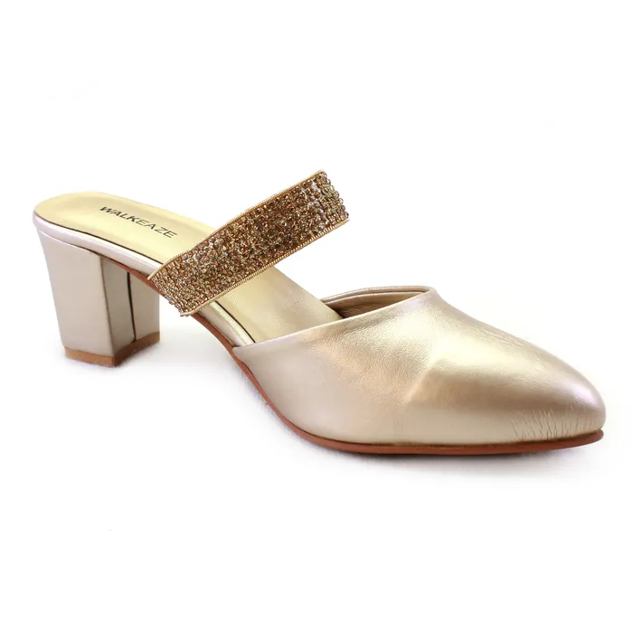 Walkeaze Women Formal Mules 73364S Earrings