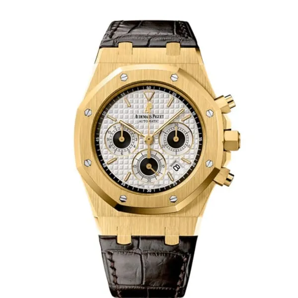Audemars Piguet Earrings Audemars Piguet Royal Oak Chronograph 39mm Watch Ref 26022BAOOD098CR01 Silver Dial in 18K Rose Gold Case Brown Alligator Strap Audemars Piguet Earrings Audemars Piguet Royal Oak Chronograph 39mm Watch Ref 26022BAOOD098CR01 Silver Dial in 18K Rose Gold Case Brown Alligator Strap