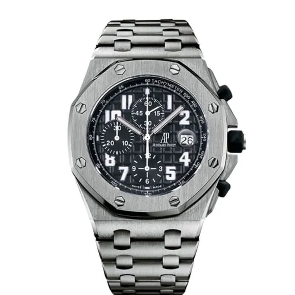 Bracelets Audemars Piguet Audemars Piguet Royal Oak Offshore Chronograph 42mm Mens Watch Ref 26170TIOO1000TI06 Black Dial Titanium Bracelet Bracelets Audemars Piguet Audemars Piguet Royal Oak Offshore Chronograph 42mm Mens Watch Ref 26170TIOO1000TI06 Black Dial Titanium Bracelet