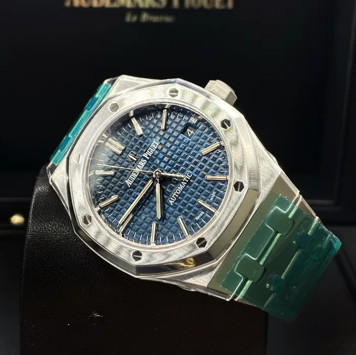 Bracelets Audemars Piguet Royal Oak Selfwinding 37mm Watch Ref 15450STOO1256ST03 Blue Dial Stainless Steel Bracelet Audemars Piguet Bracelets Audemars Piguet Royal Oak Selfwinding 37mm Watch Ref 15450STOO1256ST03 Blue Dial Stainless Steel Bracelet Audemars Piguet