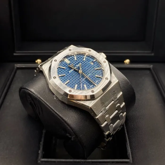 Bracelets Audemars Piguet Royal Oak Selfwinding 37mm Watch Ref 15450STOO1256ST03 Blue Dial Stainless Steel Bracelet Audemars Piguet Bracelets Audemars Piguet Royal Oak Selfwinding 37mm Watch Ref 15450STOO1256ST03 Blue Dial Stainless Steel Bracelet Audemars Piguet