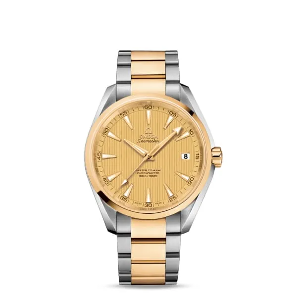 Bracelets Omega Omega Seamaster 42mm Watch Ref 23120422108001 Champagne Index Dial Two Tone Stainless Steel 18K Yellow Gold Bracelet Bracelets Omega Omega Seamaster 42mm Watch Ref 23120422108001 Champagne Index Dial Two Tone Stainless Steel 18K Yellow Gold Bracelet