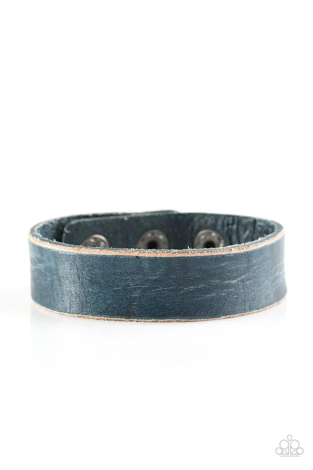 Bracelets Paparazzi Bracelet Go Hard Or Go Home Blue Paparazzi Jewelry
